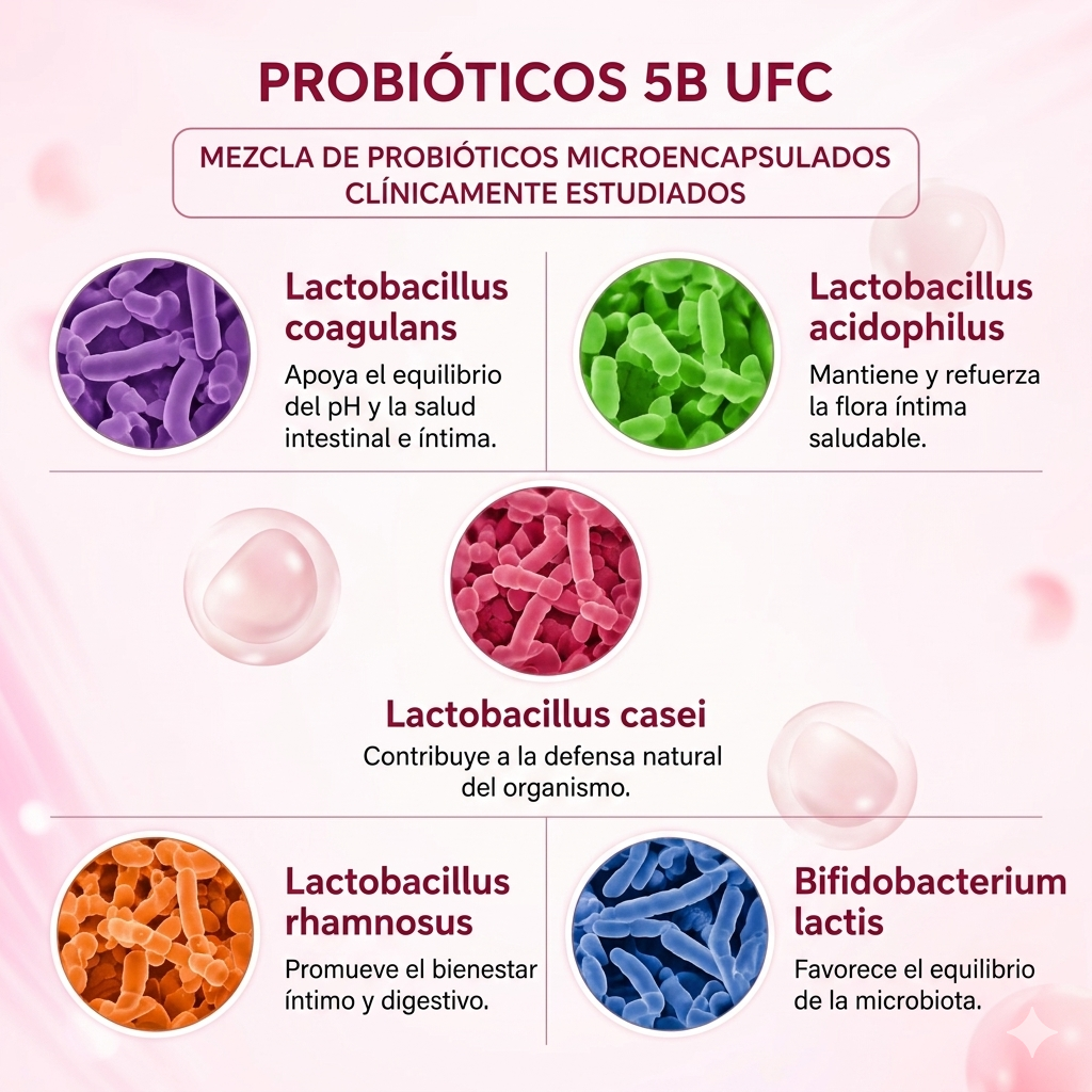URO Probiótico Vaginal | Control del Mal olor y Regula tu Ph Intimo