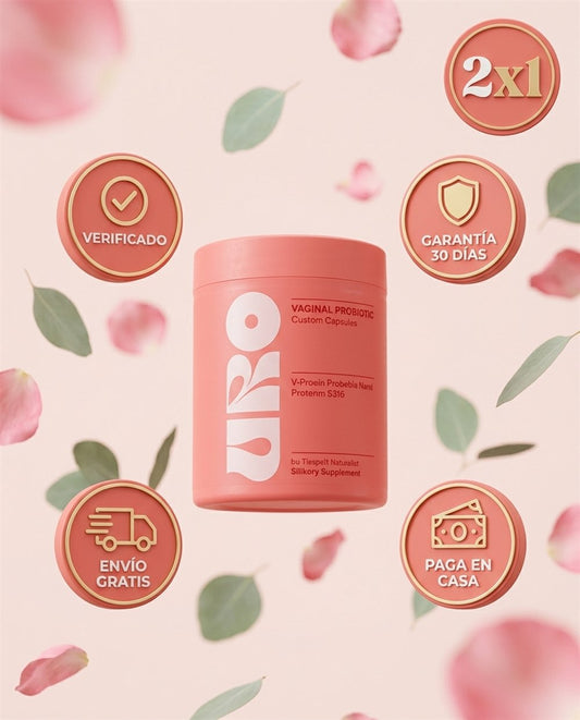 URO Probiótico Vaginal - Verificado, garantía 30 días, envío gratis, paga en casa, oferta 2x1